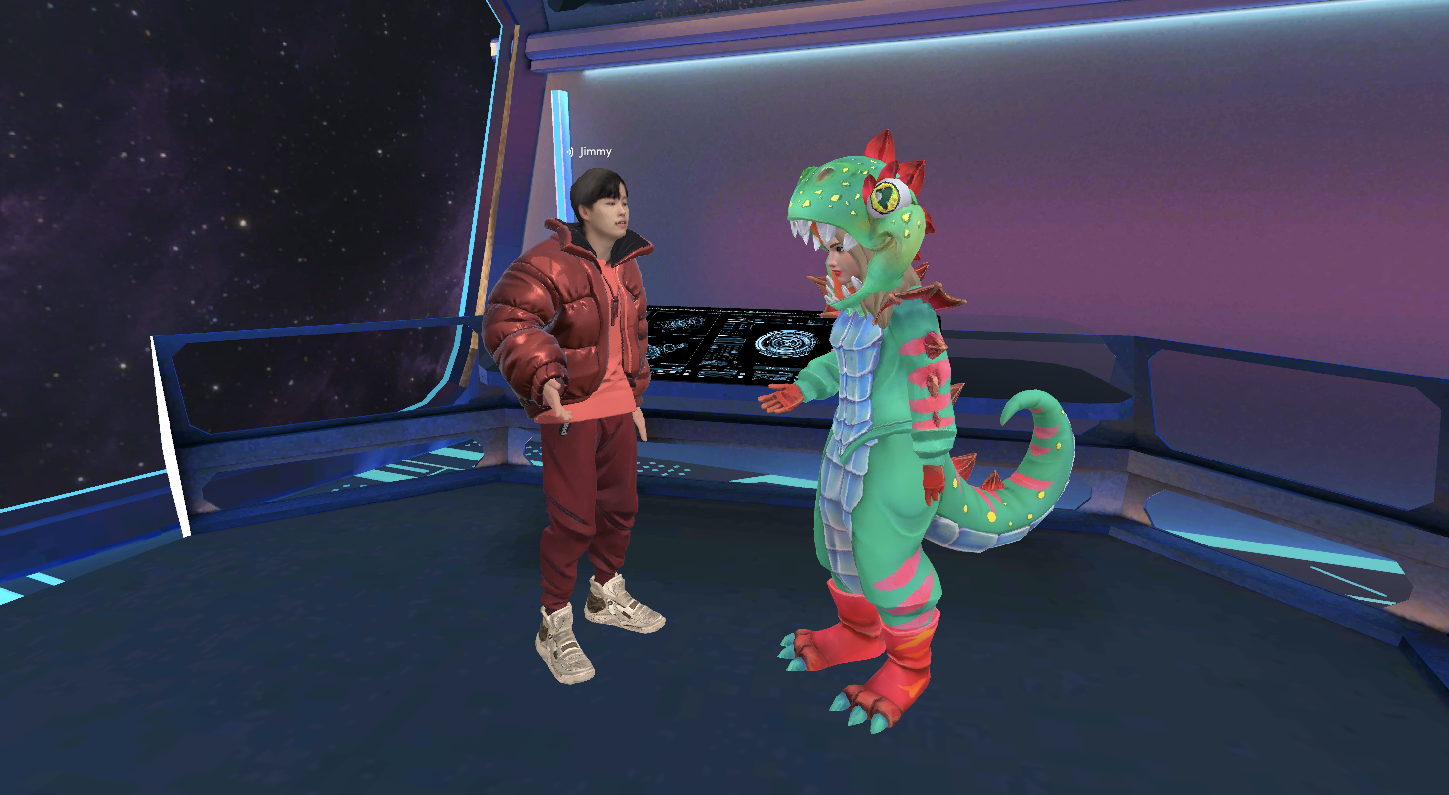 two avatars